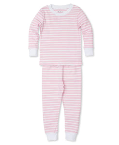 Team Stripes Pink Pajama Set