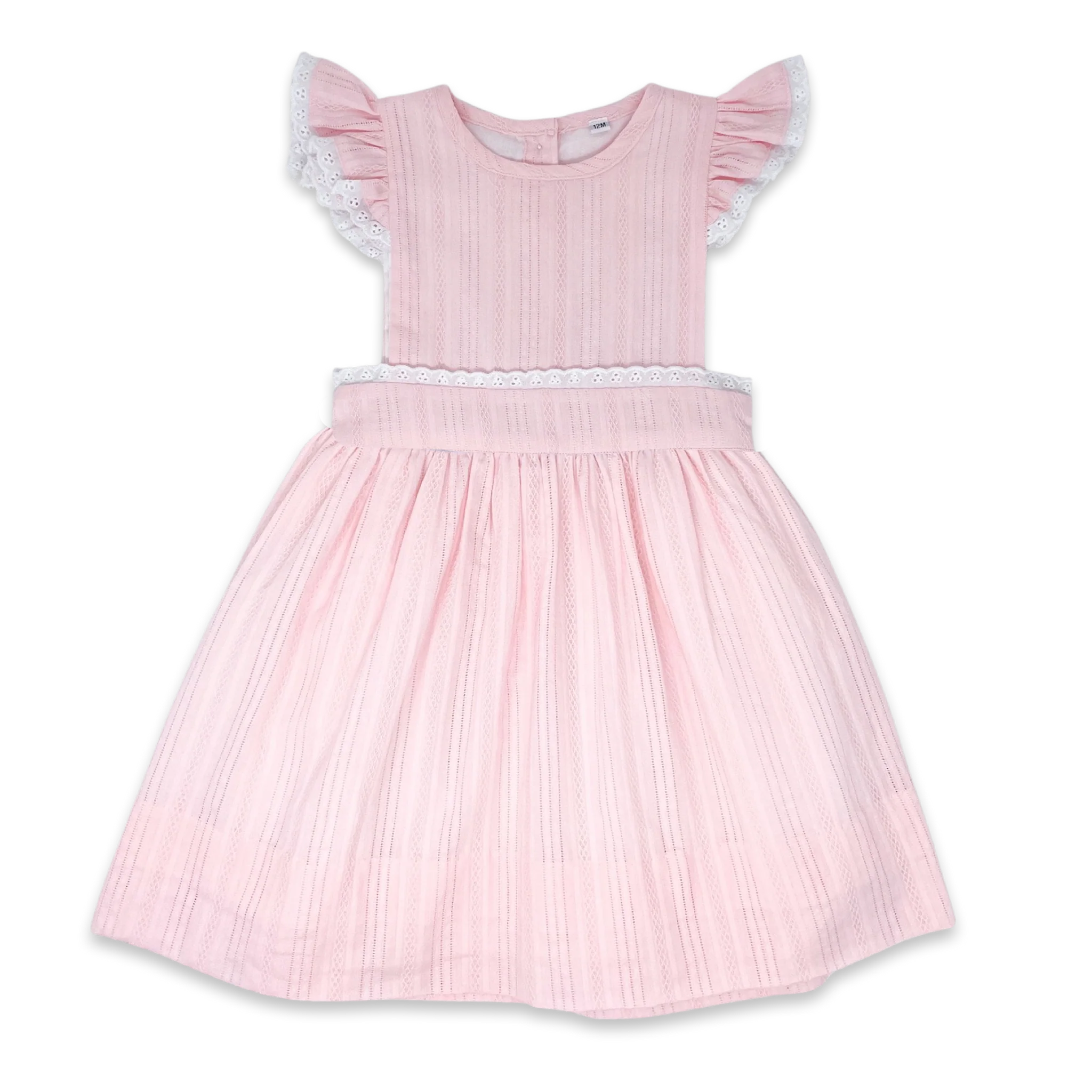 Pink Pinafore Dress