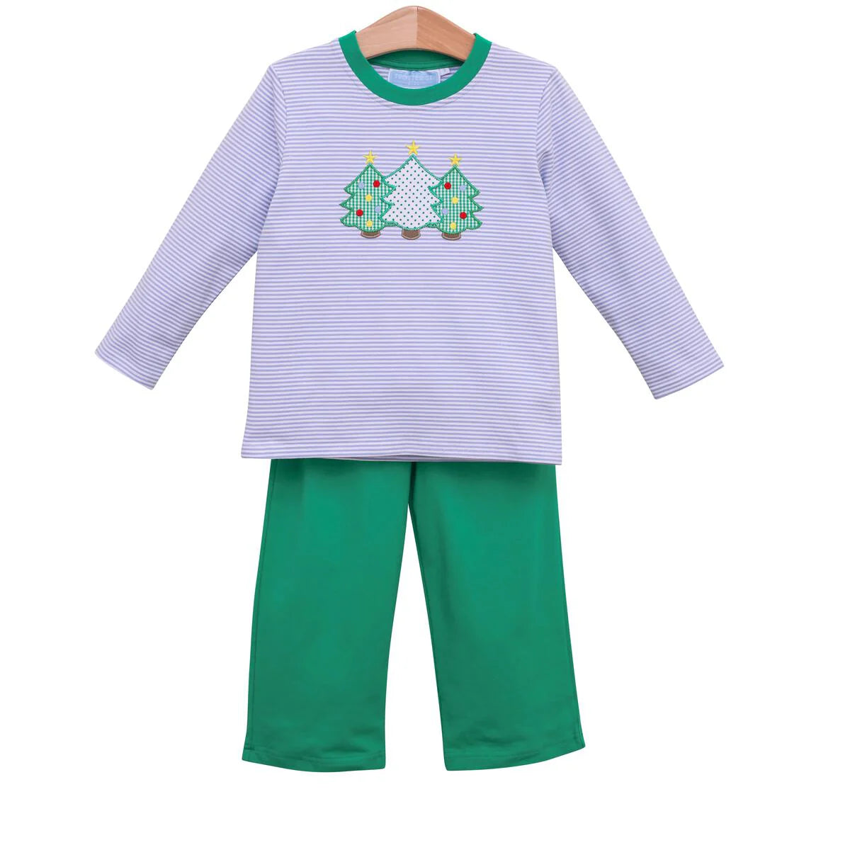 Christmas Tree Pants Set