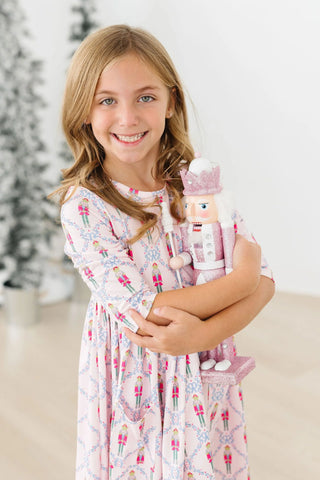Pink Nutcracker Twirl Dress
