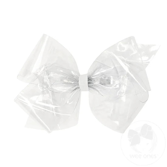 Wee Ones Medium Splash Vinyl Bow