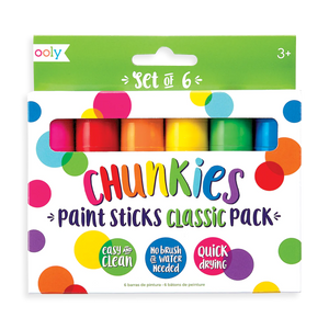 Chunkies Paint Sticks- Classic Pack (set of 6)