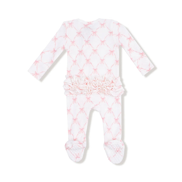 Ribbon Bow Trellis Footie