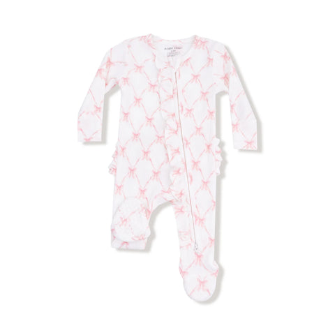 Ribbon Bow Trellis Footie