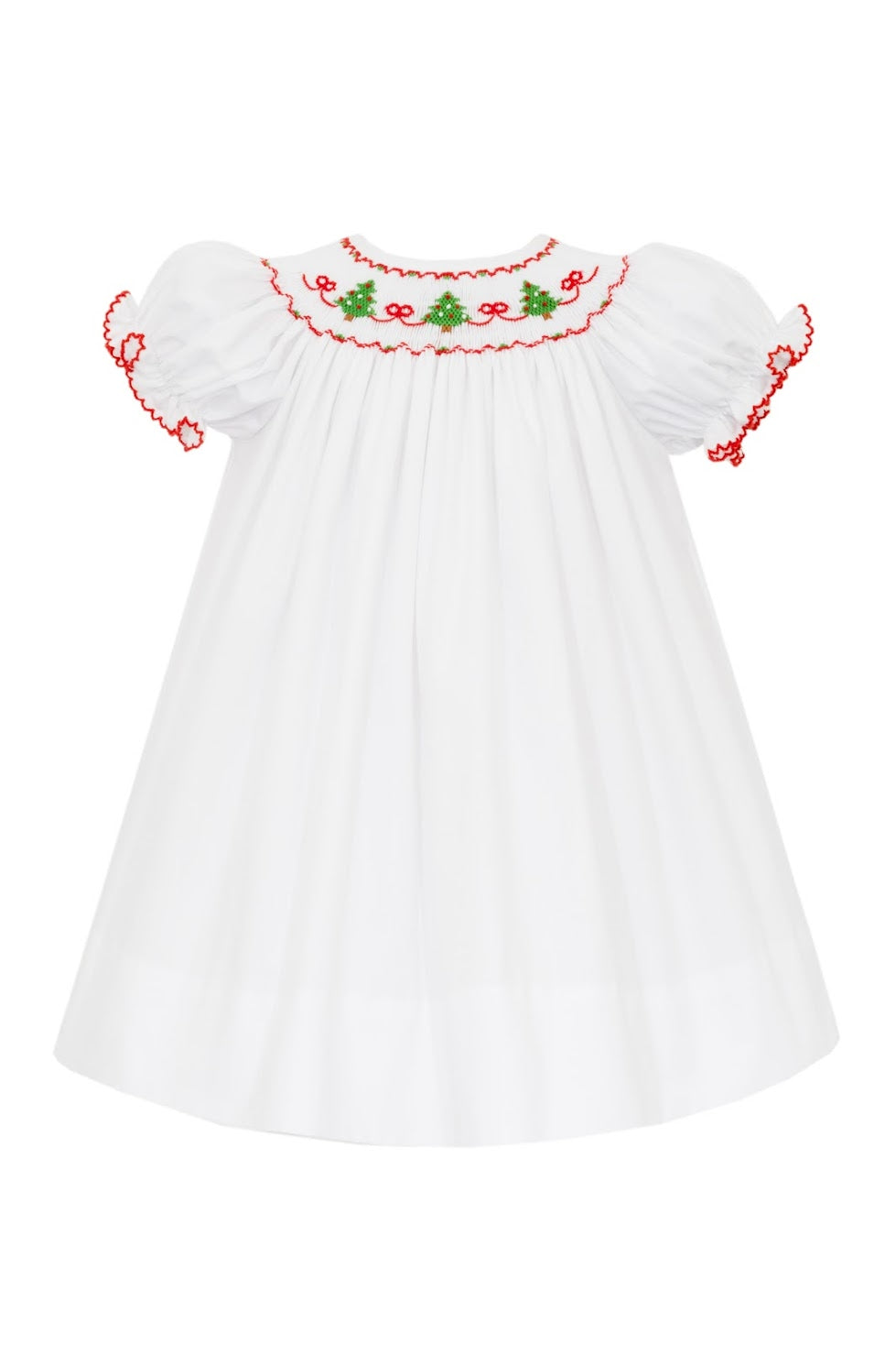 Christmas Tree Bishop Dress