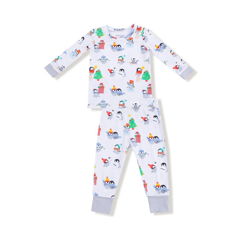 Holiday Penguins Loungewear Set