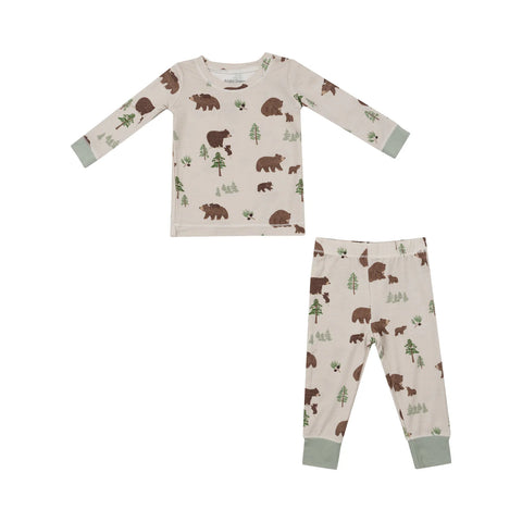 Sweet Brown Bears Loungewear Set