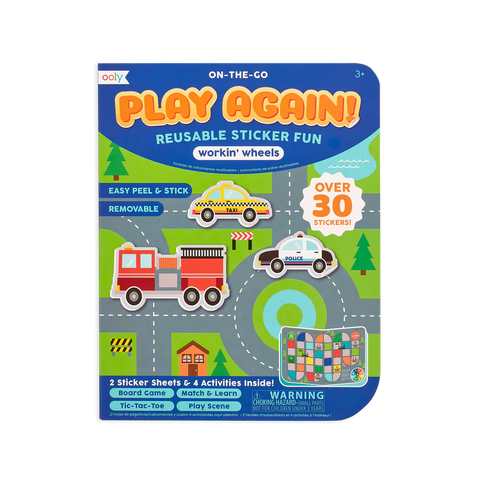 Play Again! Mini On The Go Activity Kit- Working Wheels