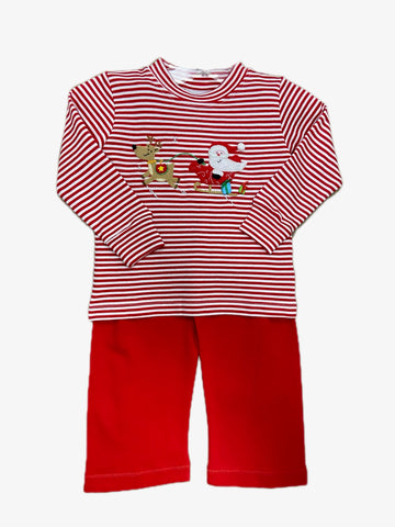 Dash Away Rudolph Pants Set