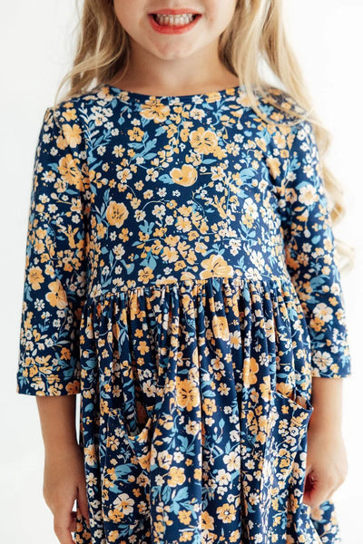 Marigold Moon Twirl Dress
