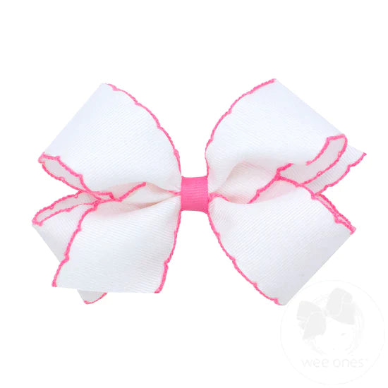 Wee Ones King Moonstitch Bow-Multiple Colors