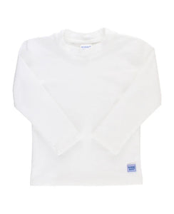 White Long Sleeve Rash Guard