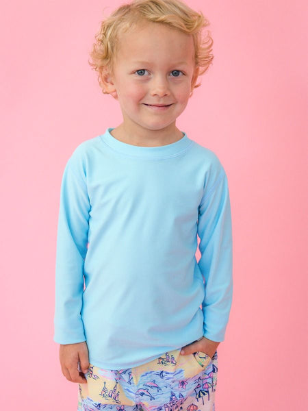 Blue Breeze Long Sleeve Rash Guard
