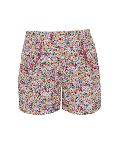 Pink Liberty Floral Shorts