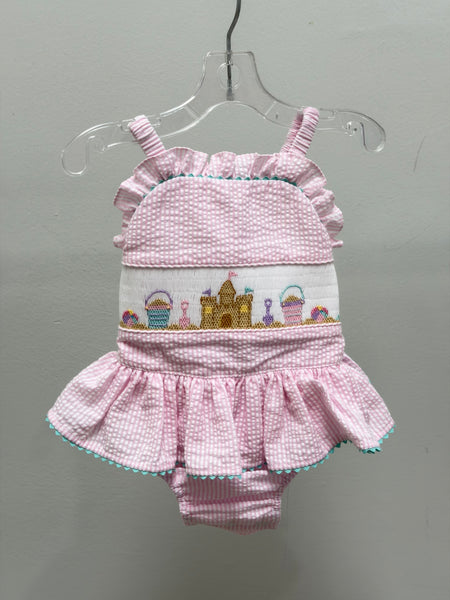 Girls Castle Beach Sunbubble/Swimsuit