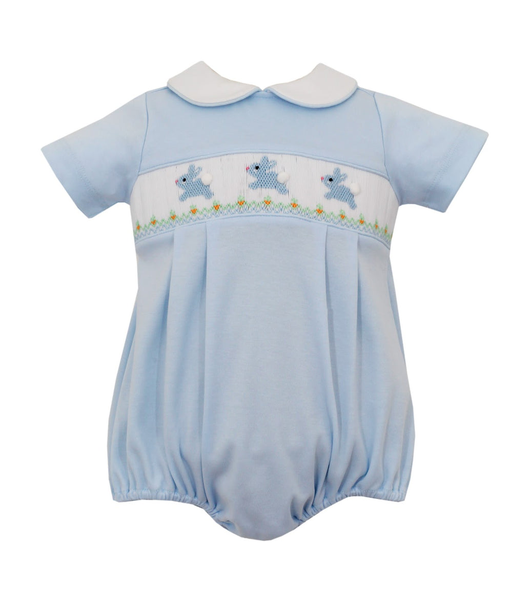 Hop Hop Bunnies Boys Bubble – Sweet Teas Children's Boutique