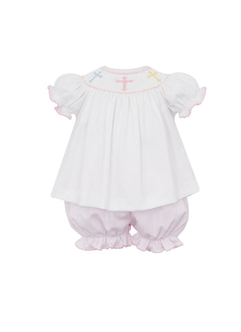 Crosses Girls Bloomer Set