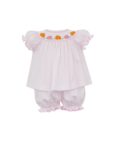 Pumpkin Girls Bloomer Set