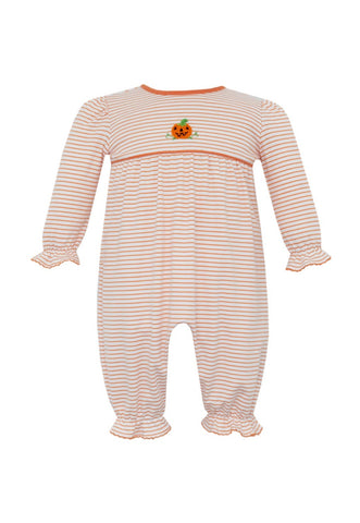 Jack O Lantern Girls Romper