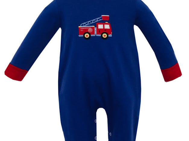 Firetrucks Romper