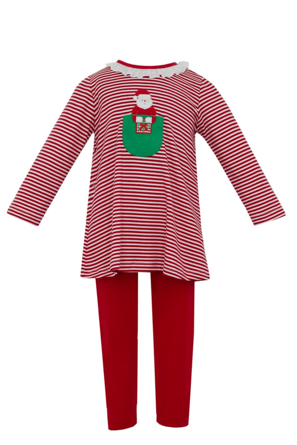 Santa and a Gift Tunic Set