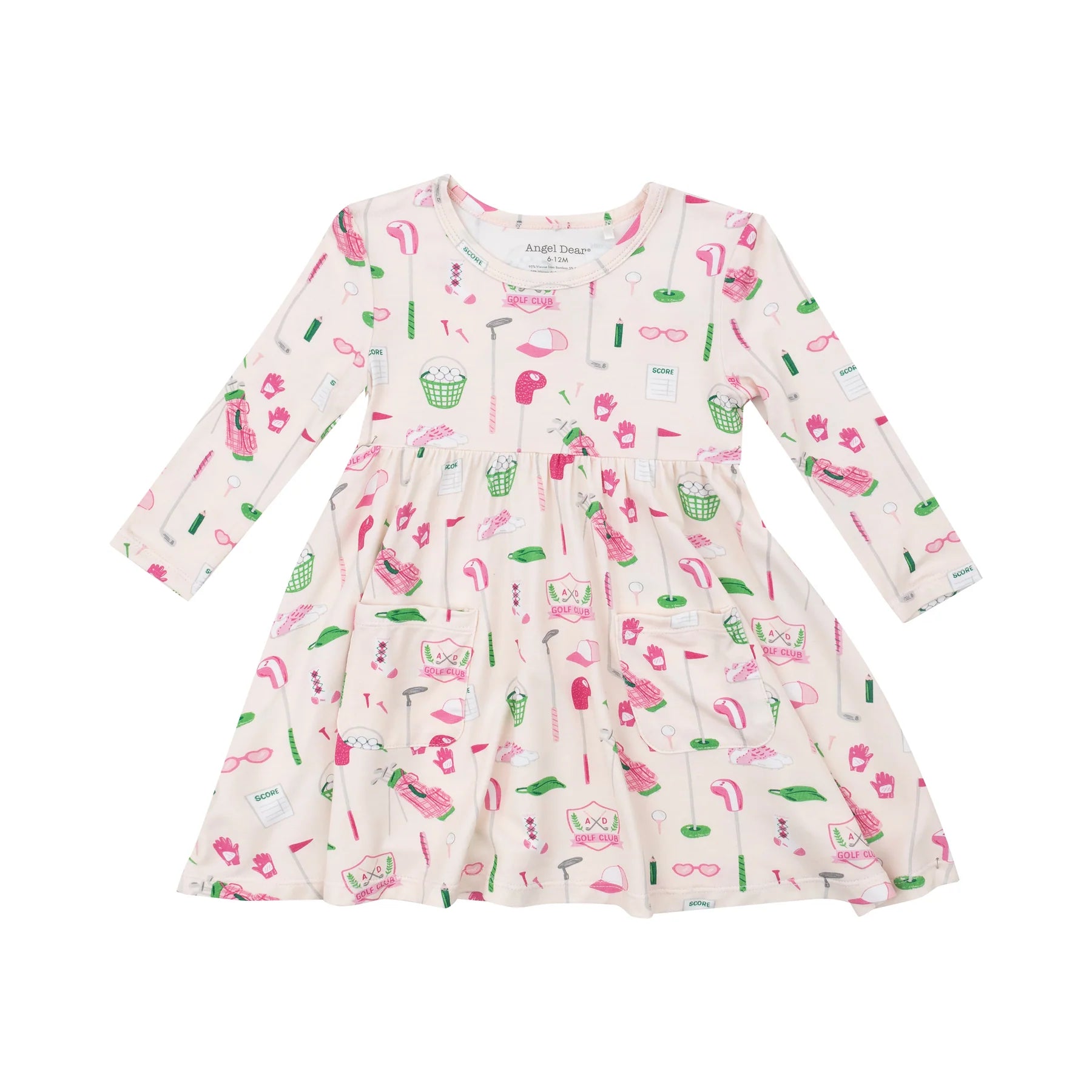 Golf Club Pink Twirly Dress