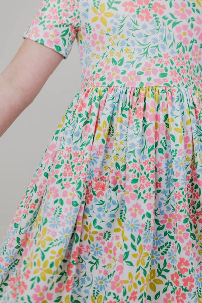 Daffodils Twirl Dress