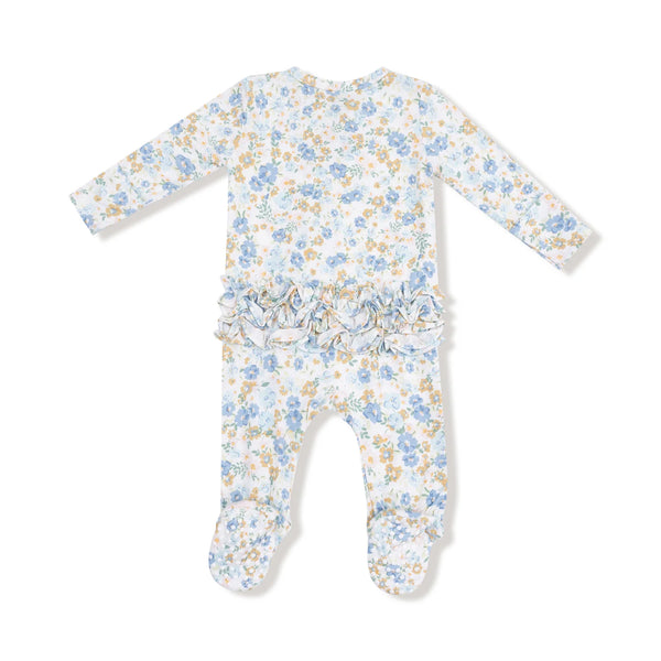 Sweet Rose Calico Footie