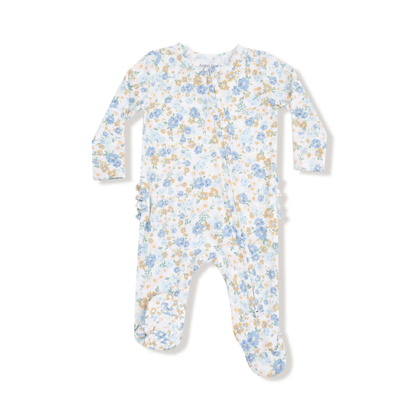 Sweet Rose Calico Footie