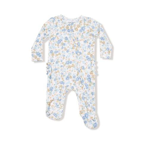 Sweet Rose Calico Footie