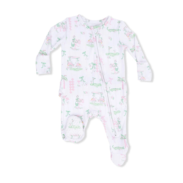 Pretty Golf Ruffle Footie