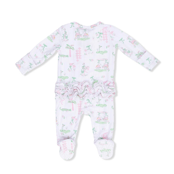 Pretty Golf Ruffle Footie