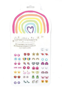 Children's stick on earrings deals