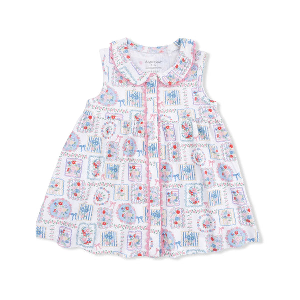 Julep Floral Patchwork Dress Set