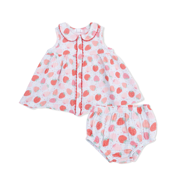 Strawberry Bliss Dress Set