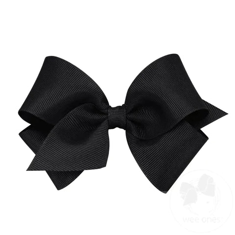 Wee Ones Mini Solid Bow-Multiple Colors