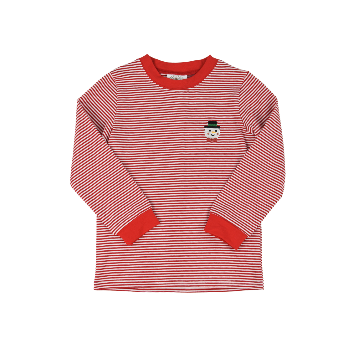Frosty Crew Cuff T Shirt