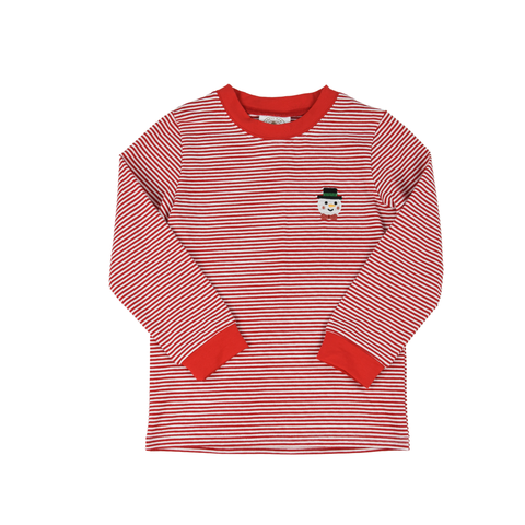 Frosty Crew Cuff T Shirt