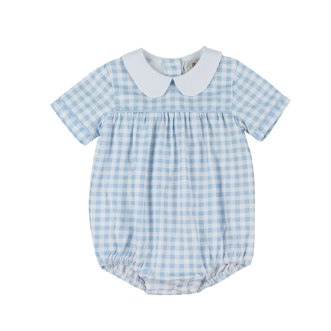 Blue Gingham Charming Bubble