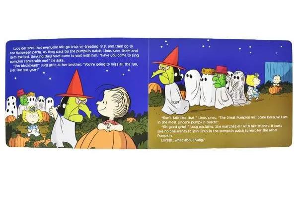 Halloween Book - Peanuts It's the Great Pumpkin, CHARLIE BROWN