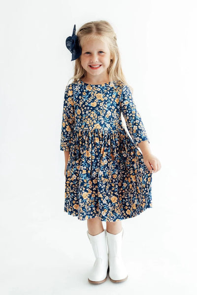 Marigold Moon Twirl Dress