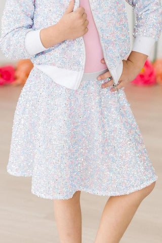 Cotton Candy Sequin Skort