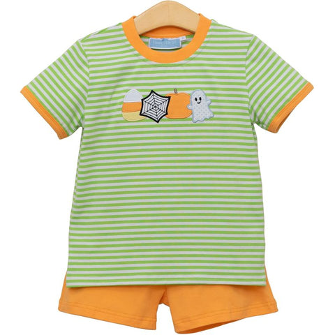 Halloween Boys Short Set