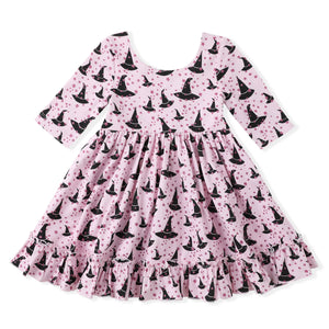 Witches Hat Glitter Dress