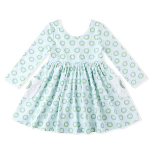 Merry Wreath Dress
