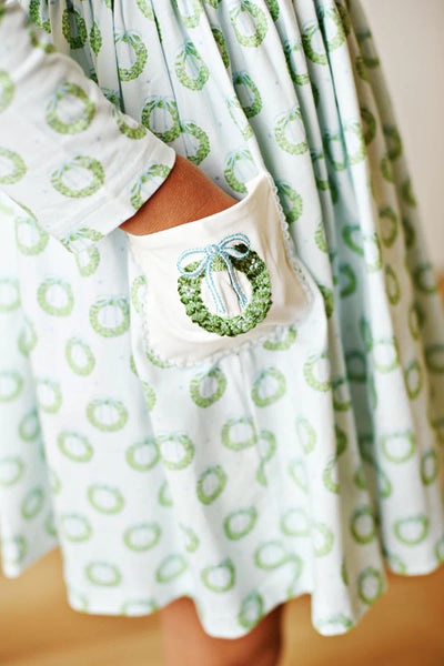 Merry Wreath Dress