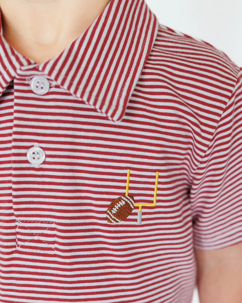Crimson Gameday Polo