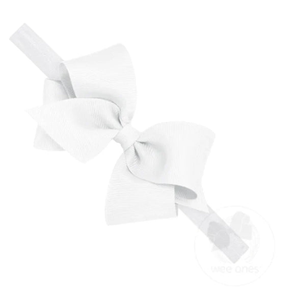 Wee Ones Bow Baby Band - One Size