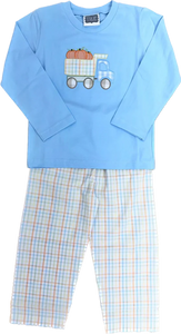 Pumpkin Truck Pants Set