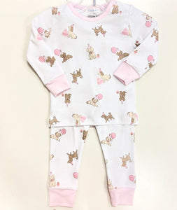 Birthday Puppy Girl Pajamas